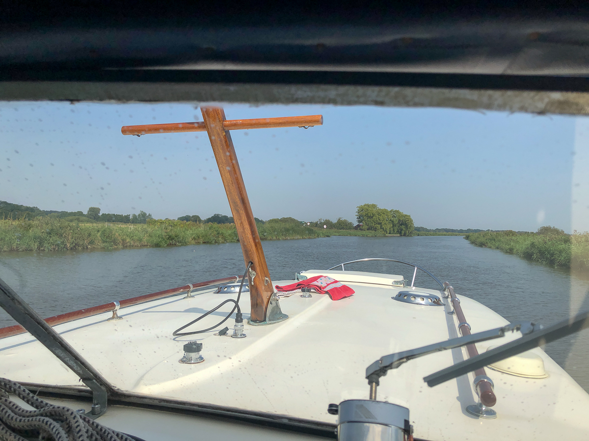 As far up the Thurne as we'd previously explored