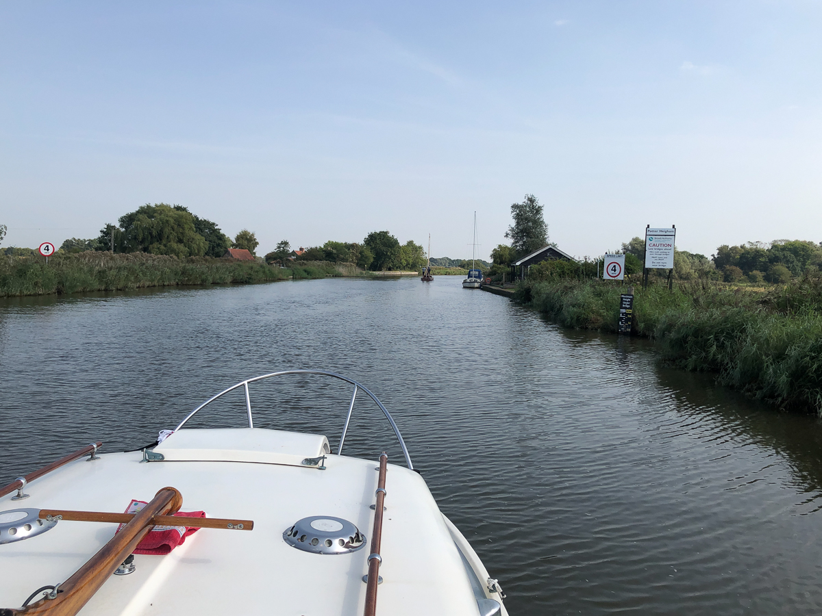 Approaching Potter Heigham