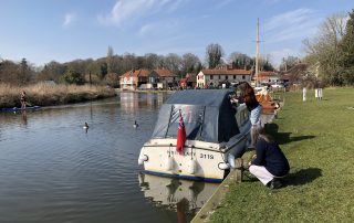 Tying up at Coltishall